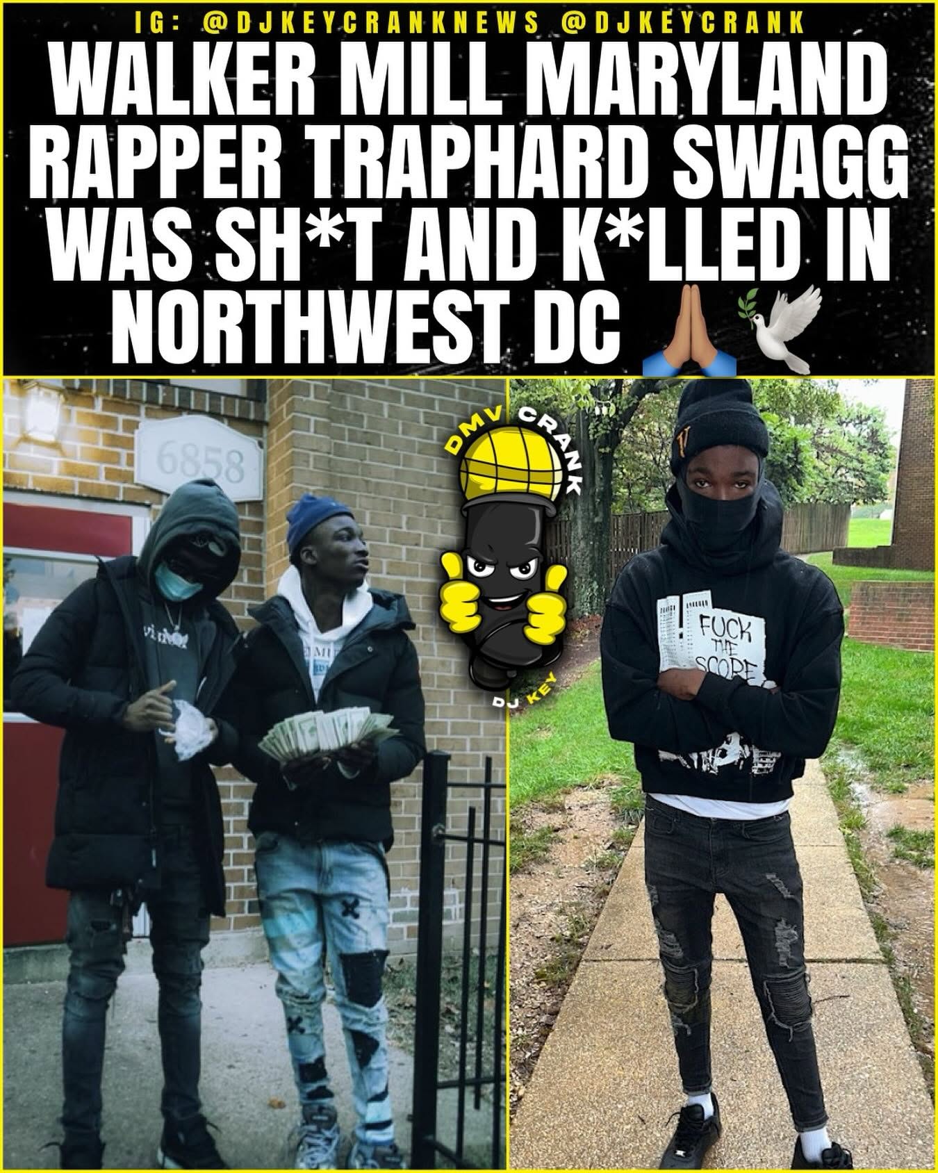 TrapHard Swagg Northwest Washington, D.C. Obituary-Death: Maryland Rapper Reportedly Shot And Killed In Northwest D.C.